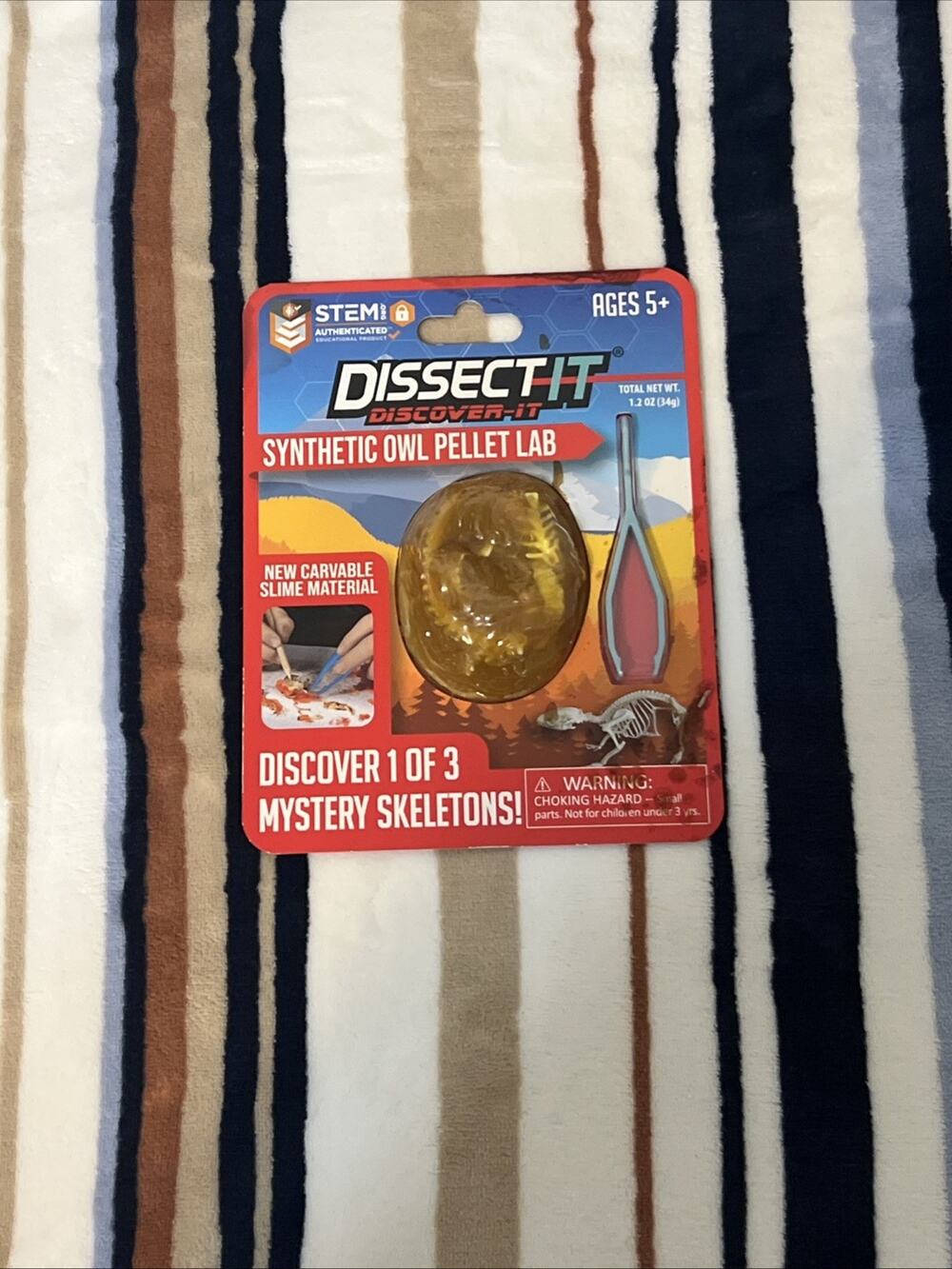 Dissect-It Discover-It Synthetic Owl Pellet Lab